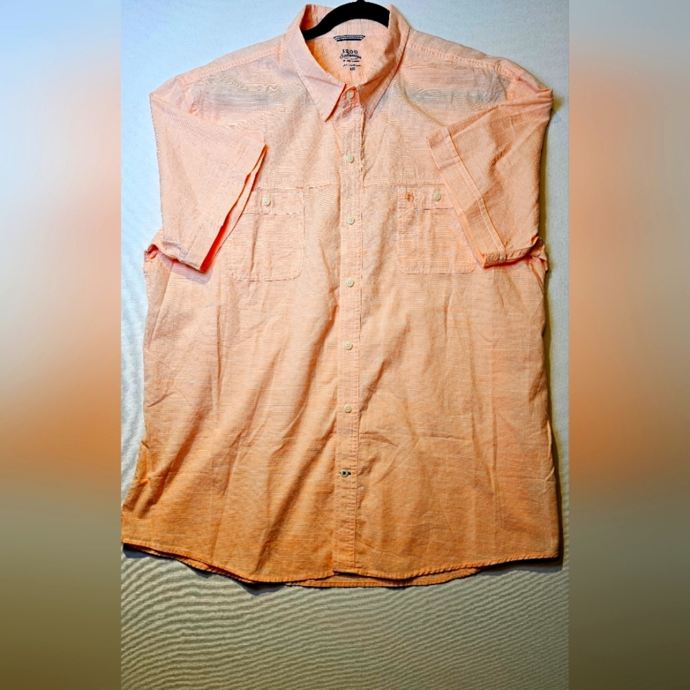 Izod Men's Relaxed Classics Button Down Shirt Size XXL
